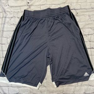 Men’s Athletic Grey Adidas Gym Shorts